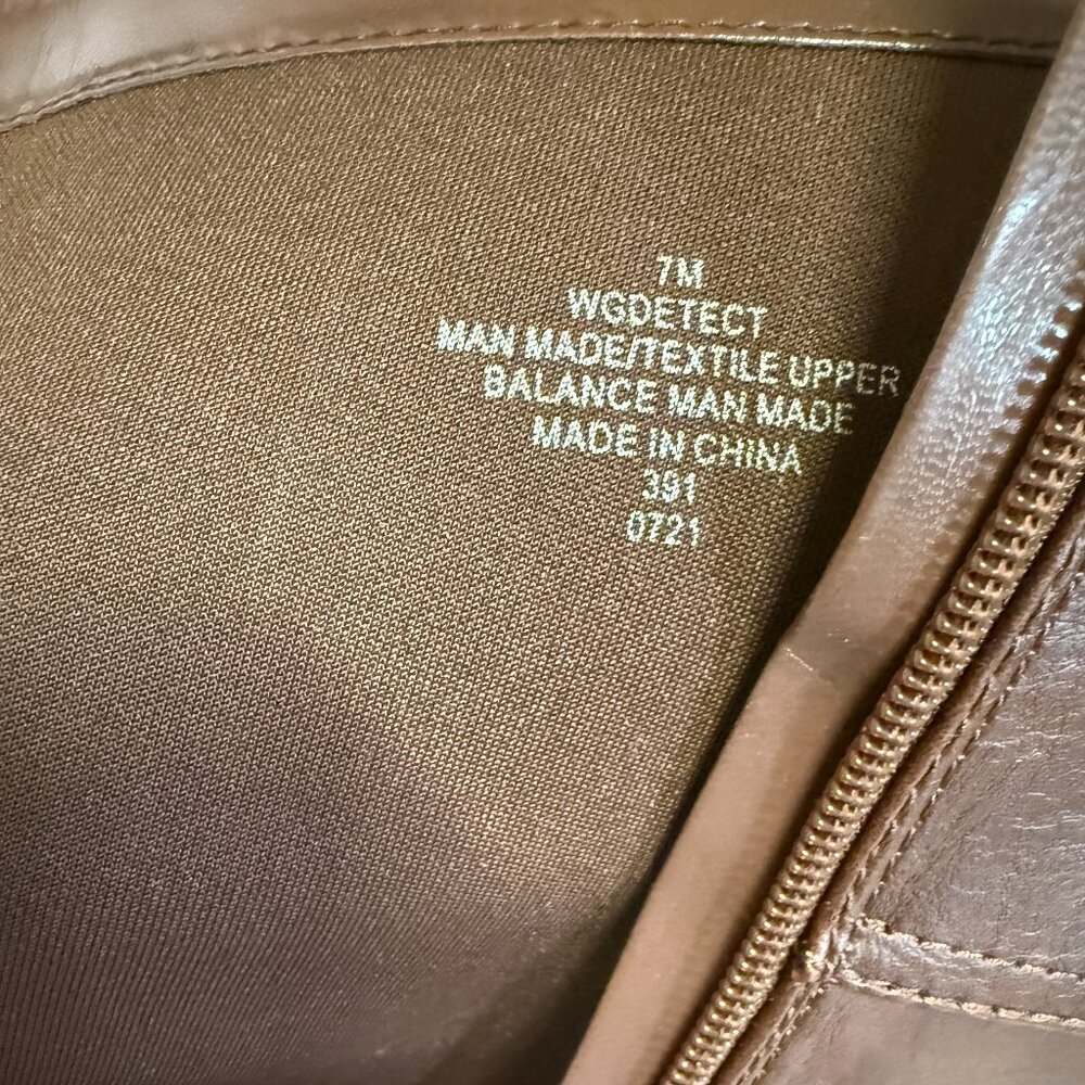 Guess Women's Tall Brown Buckle Boots - Picture 5 of 8